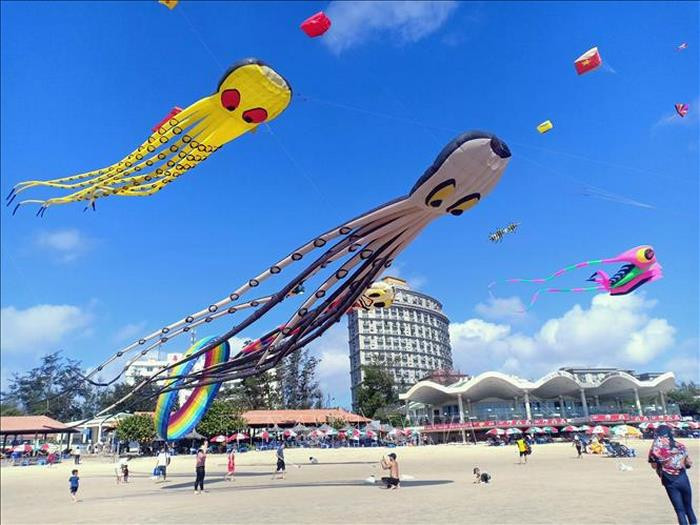 Thả diều ở Khu du lịch Biển Đông Vũng Tàu