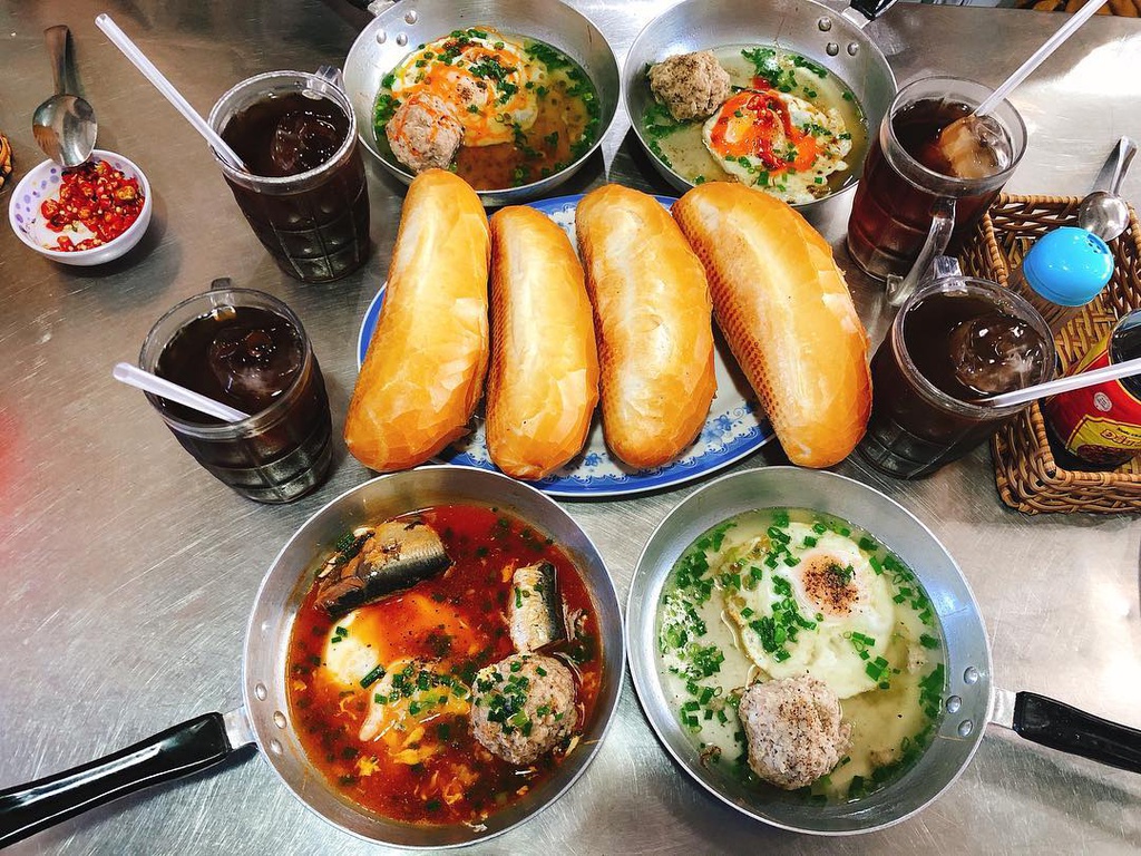 Quán ăn sáng ở vũng tàu