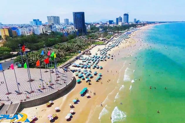 Bãi biển tuyệt đẹp khi du lịch biển Vũng Tàu
