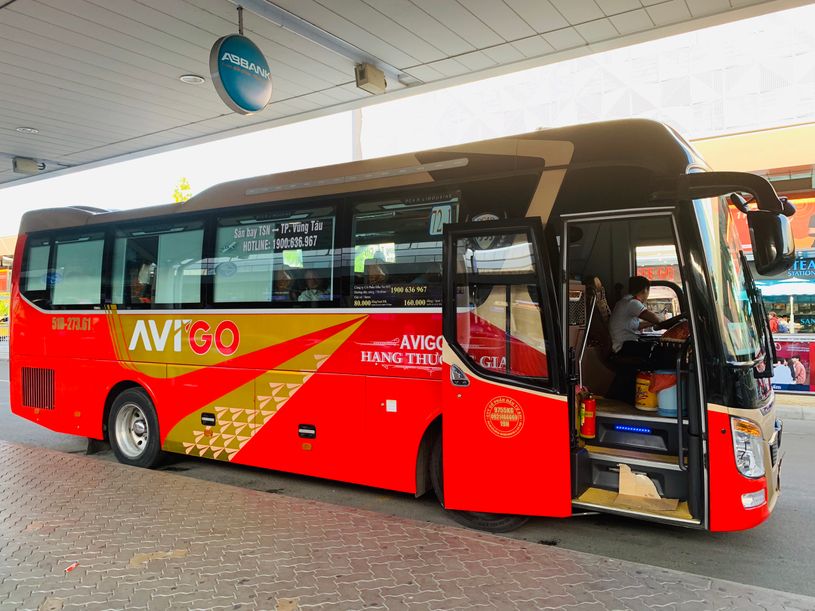 Xe sân bay về Vũng Tàu giá rẻ AVIGO Tân Sơn Nhất